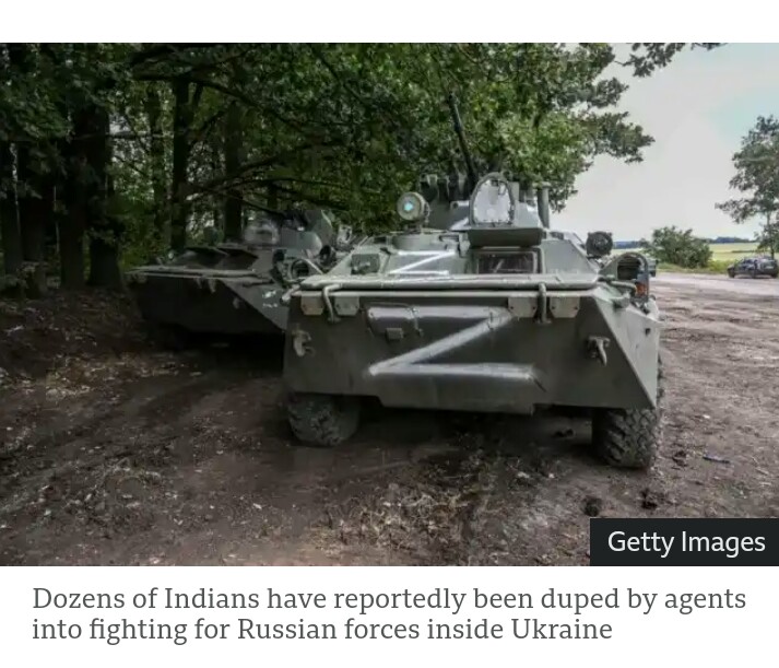 Two Indians Recruited By Russia Killed In Ukraine