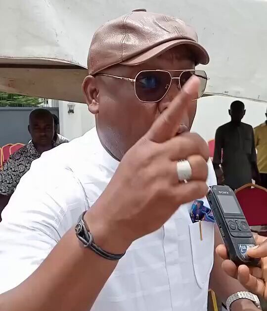 River State Crisis: Samuel Nwanosike Defies Gov Fubara, Arrives Ikwerre LG Secretariat On Bulletproof