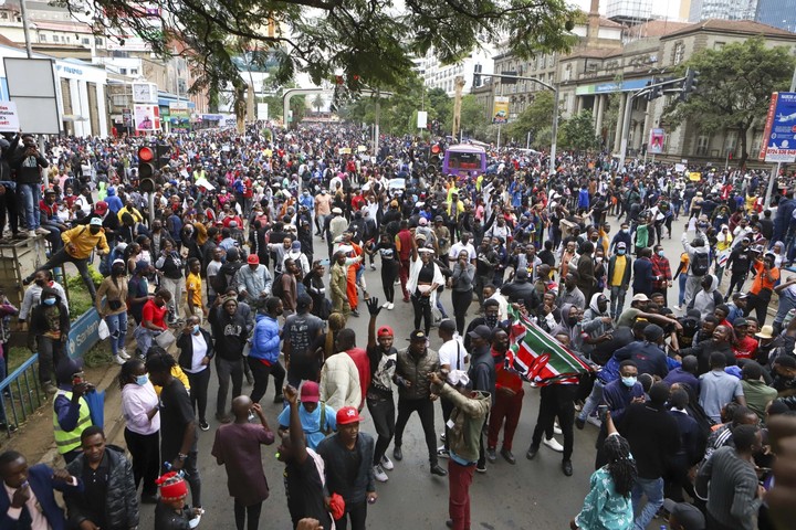 Thousands Protest Against New Tax Proposals In Kenya, Nairobi on Standstill