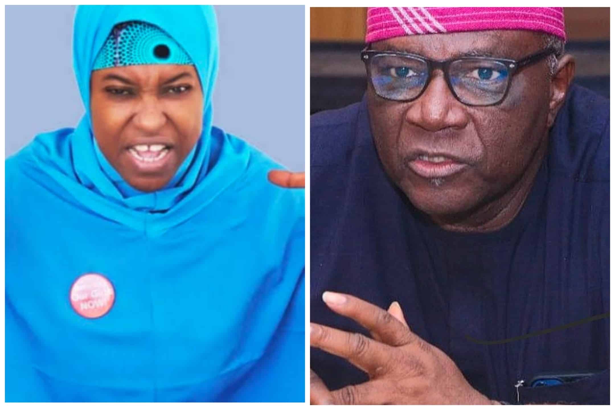 Aisha Yesufu murders Presidential Aide, Bayo Onanuga