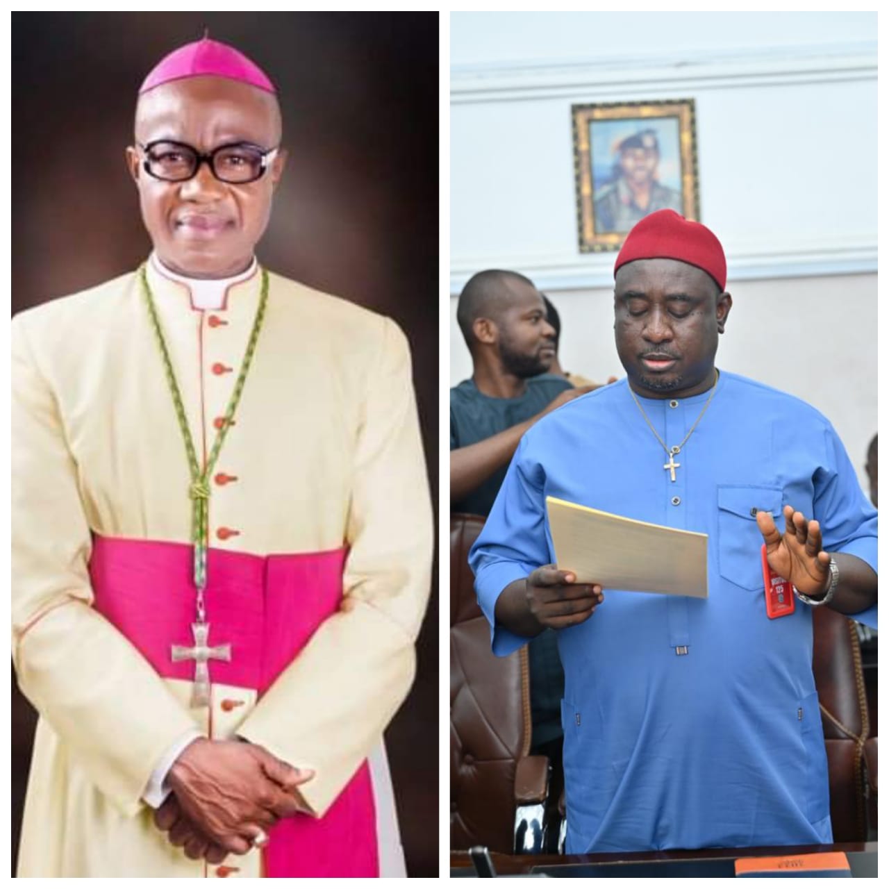 Idemil North Council Boss Congratulates Archbishop Okeke On 43rd Priestly Ordination Anniversary