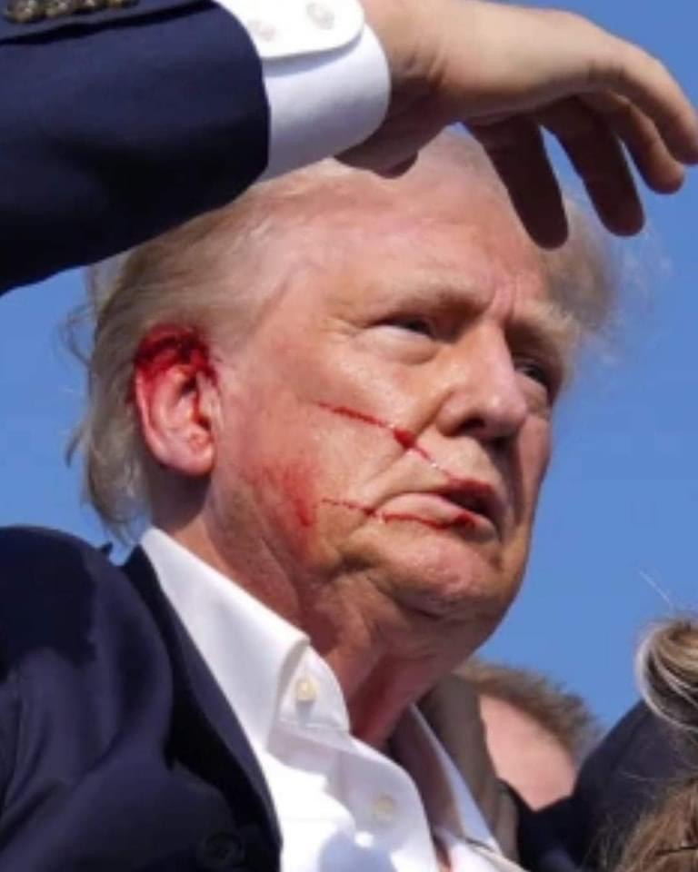 US 2024: Donald Trump escaped death to become unbeatable, as he was shot during rally (Video)