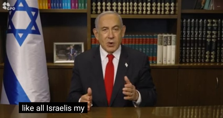 Prime Minister Netanyahu Sends A Recovery Message To Trump