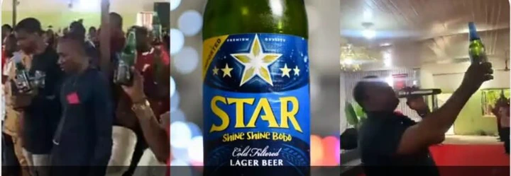 Nigerians React As Pastor Ordered Congregants To Come With Star Beer For “My Star Must Shine Prayers”