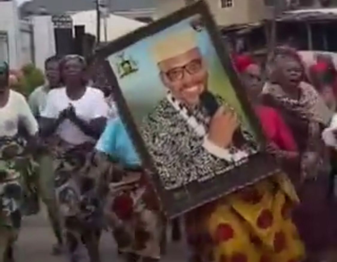 Abia Women Protest For the Release Of Nnamdi Kanu