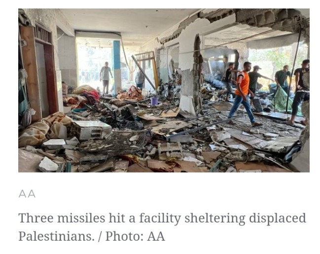 Israel Kills 15 Children, 8 Women In Gaza School Massacre