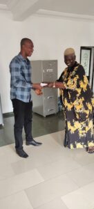 Grassroot boxing talent hunt: Mazi Okoronkwo presents the champion of the champions, Victory Nnaji to Enugu North LGA