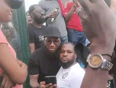 Shehu, Atiku Abubakar's Son Spotted During Protest In Lagos