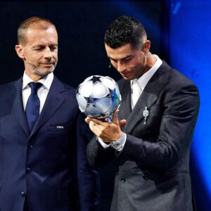 Cristiano Ronaldo Wins UEFA CL Highest Goal Scorer Of All Time
