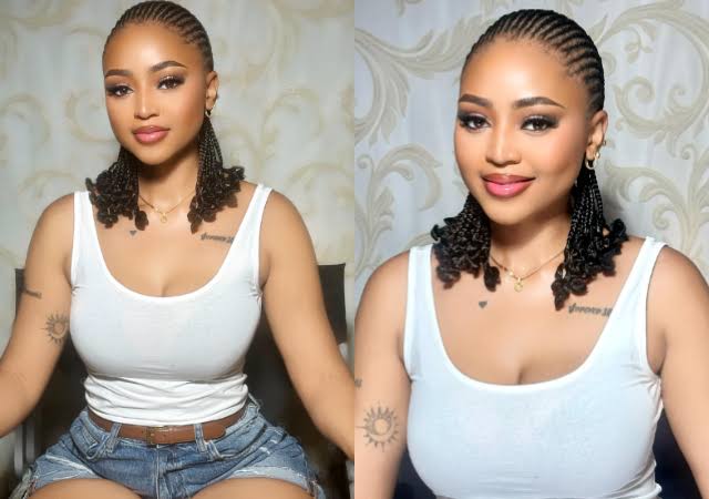 See Reaction As Nigerians boiled, cooked, and roasted Regina Daniels for calling for peaceful protest