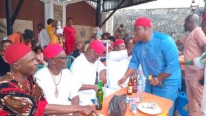 Idemili North Council Boss, Nkwoka Graces Igwe Ogidi's New Yam Festival