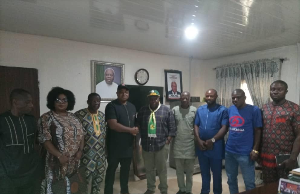 Courtesy Call: NLC Boss, Sir. Nwafor, NUMTEN Chairman, Comrade Nnamsom Nwafor-Orizu, Others Visit Secretary to Anambra State Government, Professor Solo Chukwulobelu