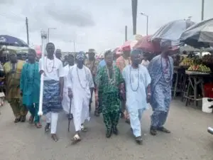 Traditional Chiefs Storm Badagry Market To Force Down Prices