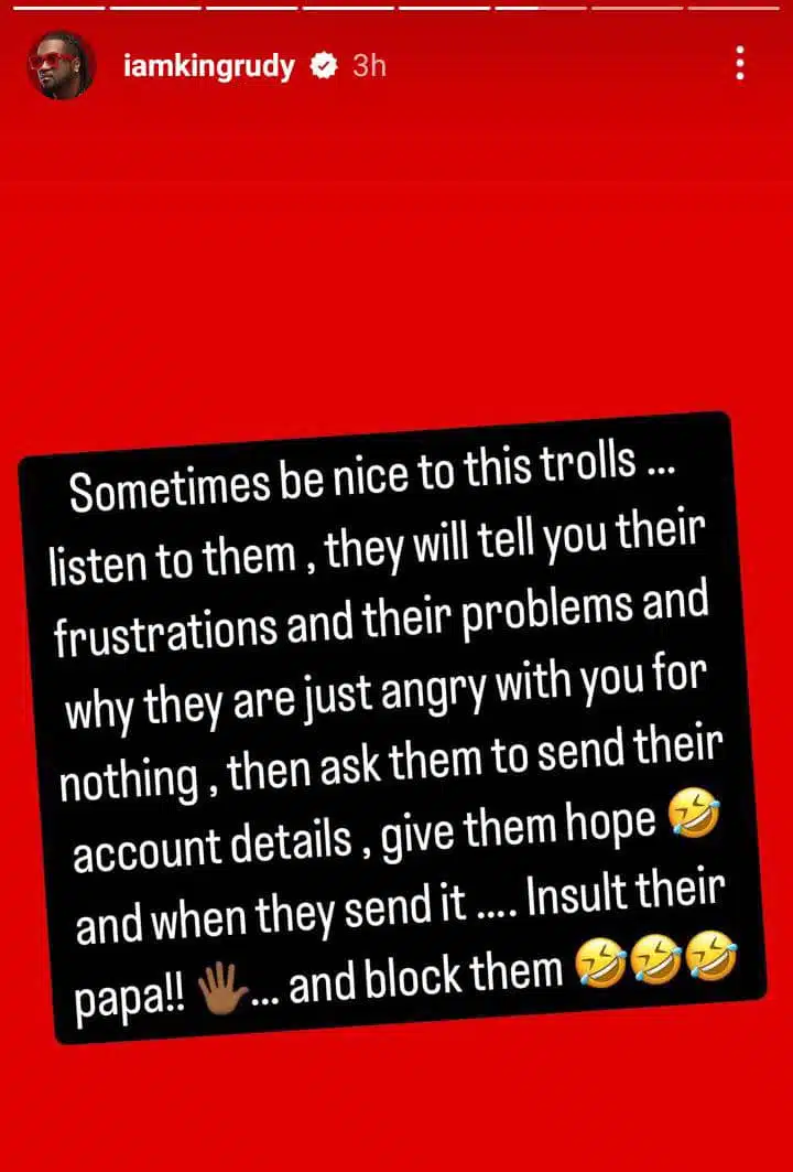 Paul Okoye Shares Funny Approach To Handling Online Trolls