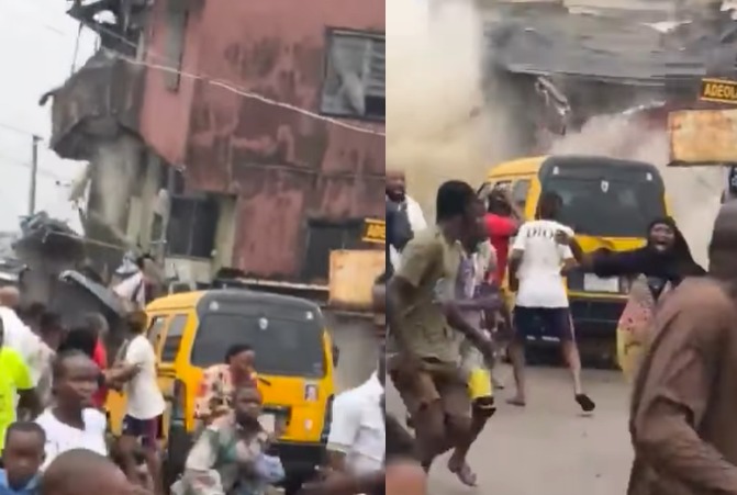 Lagos govt says Collapsed building was evacuated two weeks ago and had been marked for demolition