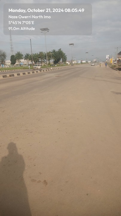 Photos As Sit-at-home Is In Total Compliance In Owerri This Morning