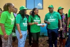 Anambra's First Lady, Nonye Soludo Showers Praises On Idemili North Mayor As She Launches Healthy Living Garden Programme