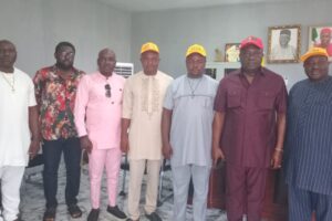 APGA Solidarity Movement Pays Courtesy Call to Anambra State Chairman of APGA High Chief Barr. Ifeatu Obi-Okoye (Igiligi Global)