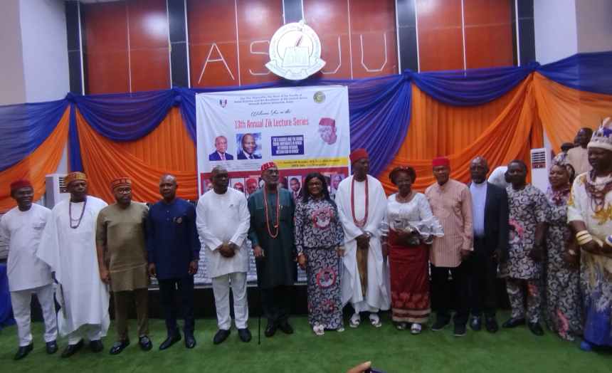 NAU Holds 13th Edition of Zik's Annual Lecture Series