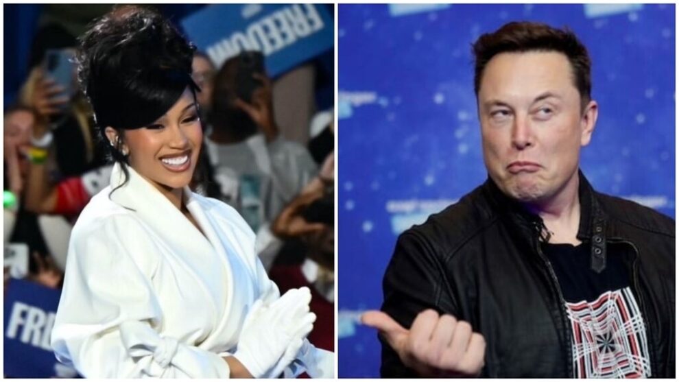 US Election: Online Exchange Between Cardi B & Elon Musk