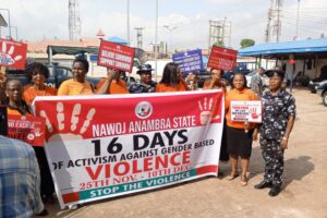 Anambra State Police Command Partners with NAWOJ to Strengthen Campaign Against Gender-Based Violence