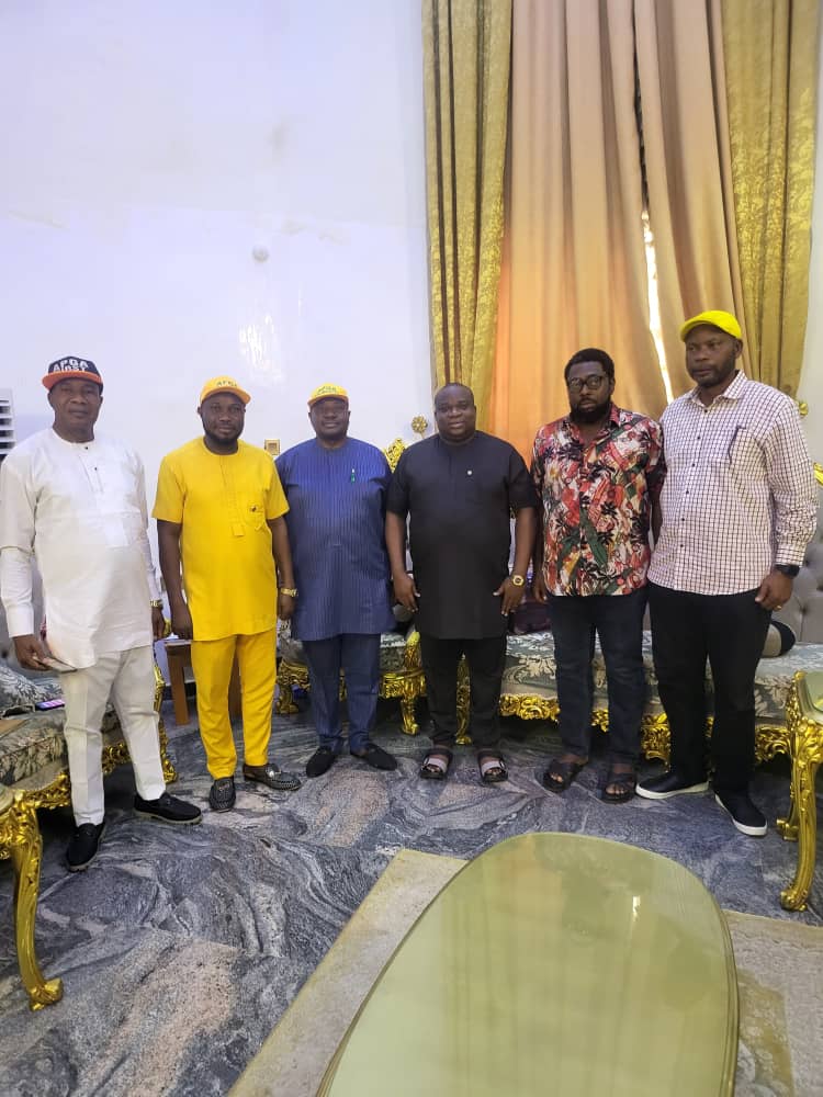 APGA Solidarity Movement Visits Chaplain To Soludo, Obiogbolu