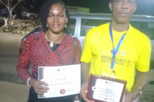 Ex international boxer receives an award and title, IKEMBA